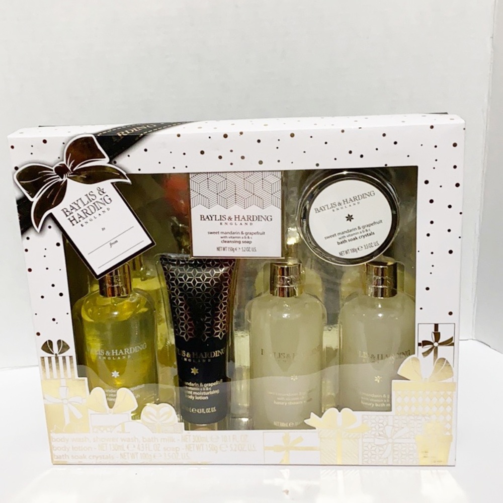 Baylis & Harding England cleansing soap set